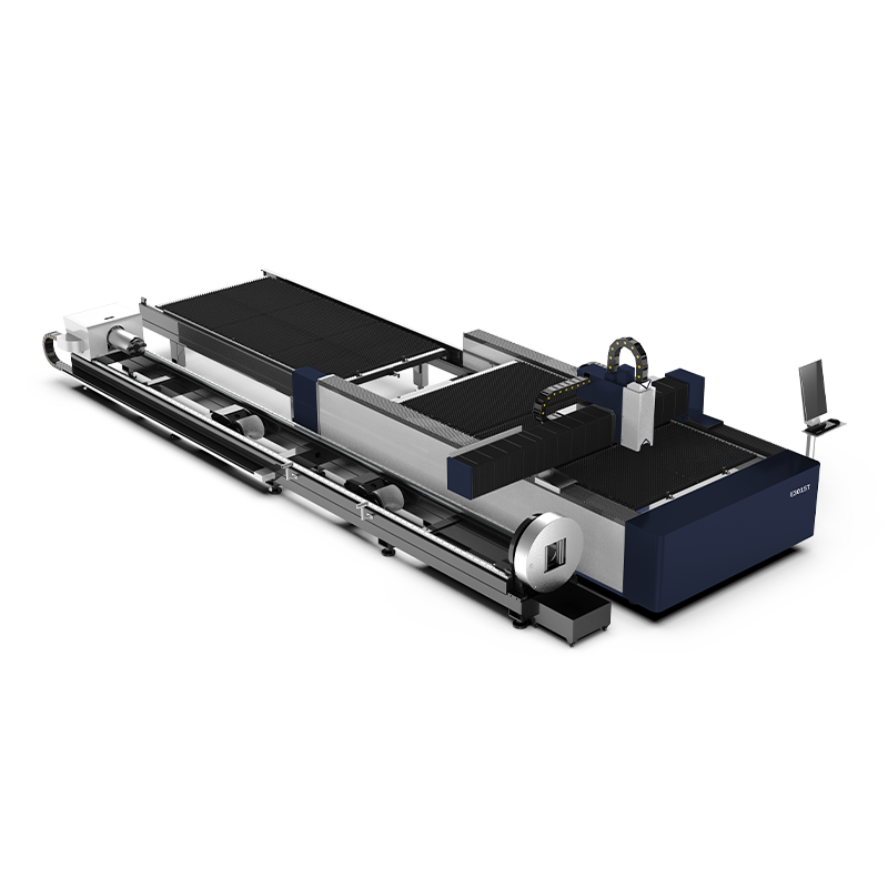 M&aacute;quina cortadora l&aacute;ser de tubos y placas de metal con plataforma ET-Exchange