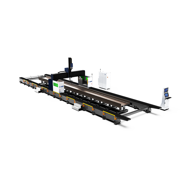 철강 구조 산업을위한 GH- 특이 시트 섬유 레이저 절단 기계